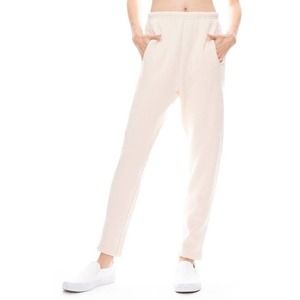 NWT‎ Xirena Womens Linger Sweatpants Large Crosby Fleece Lounge Pockets In Oat
